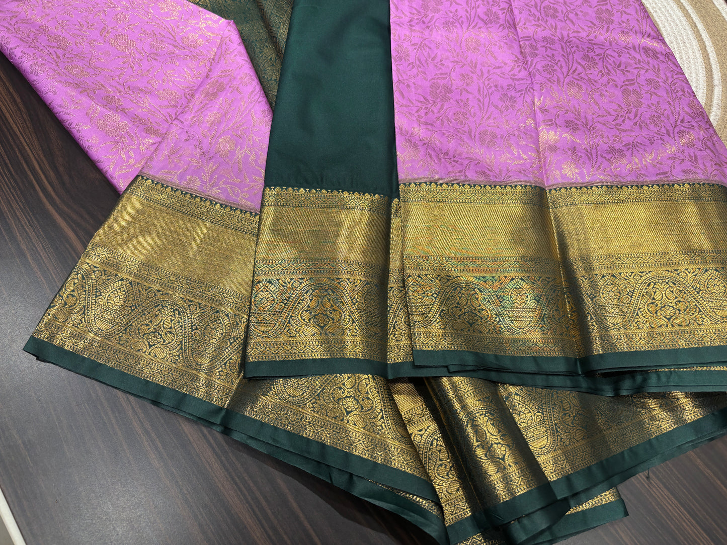 Semi Kanchipuram silk