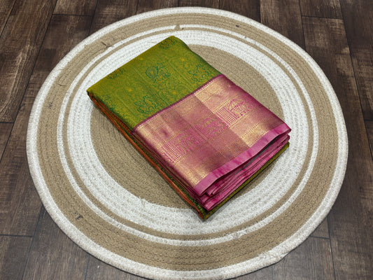 Semi Kanchipuram silk