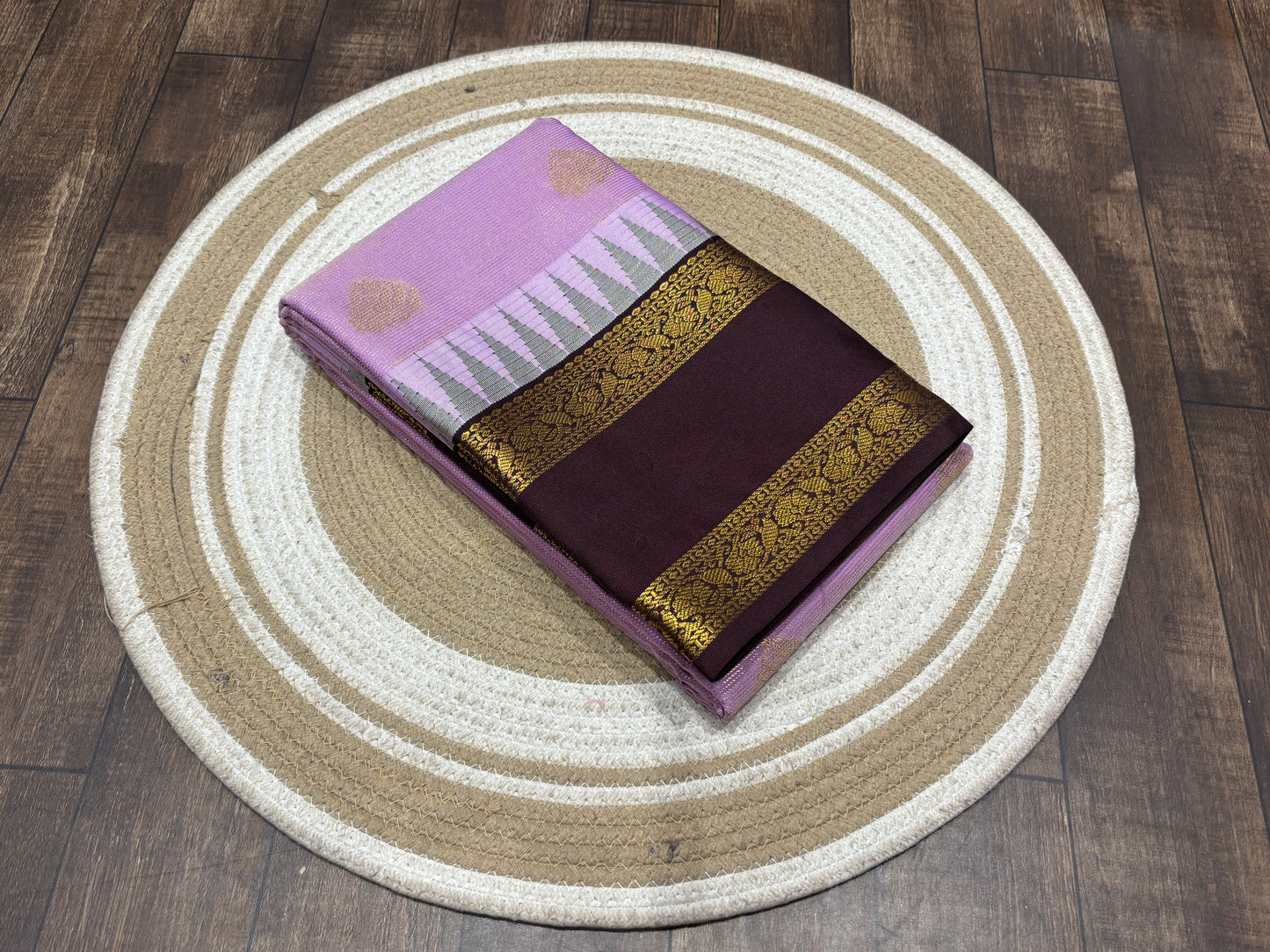 Semi Kanchipuram silk