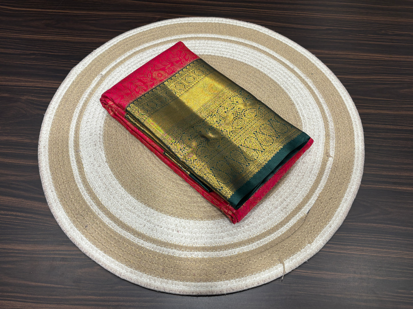 Semi Kanchipuram silk
