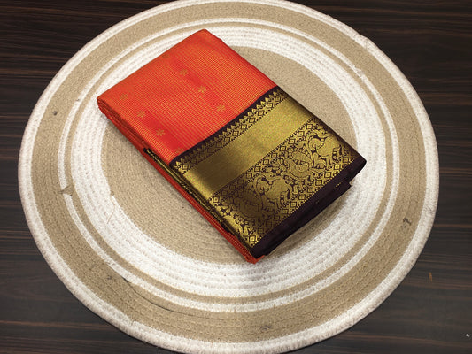 Semi Kanchipuram silk