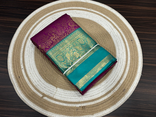 Semi Kanchipuram silk