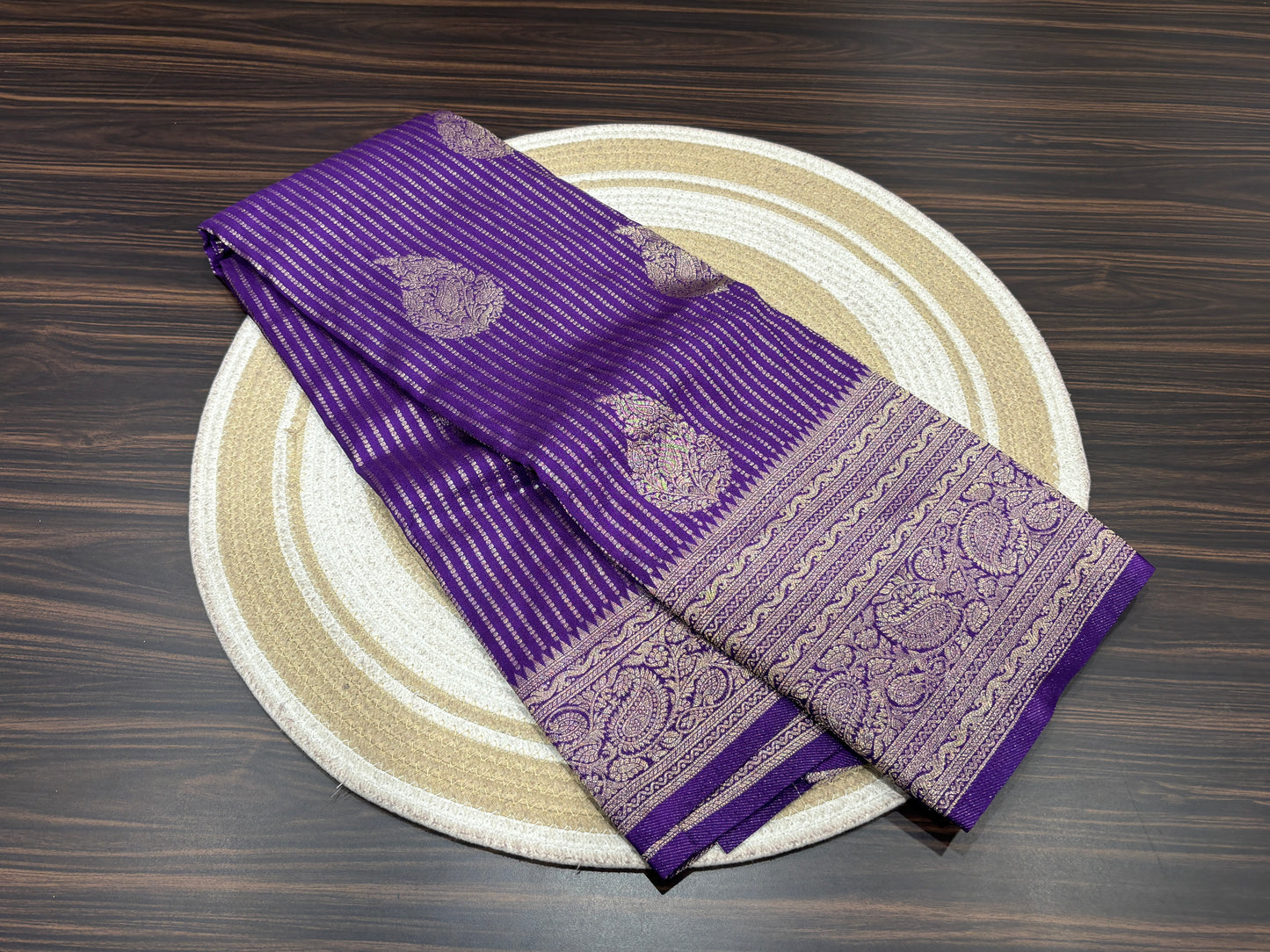Soft crape saree