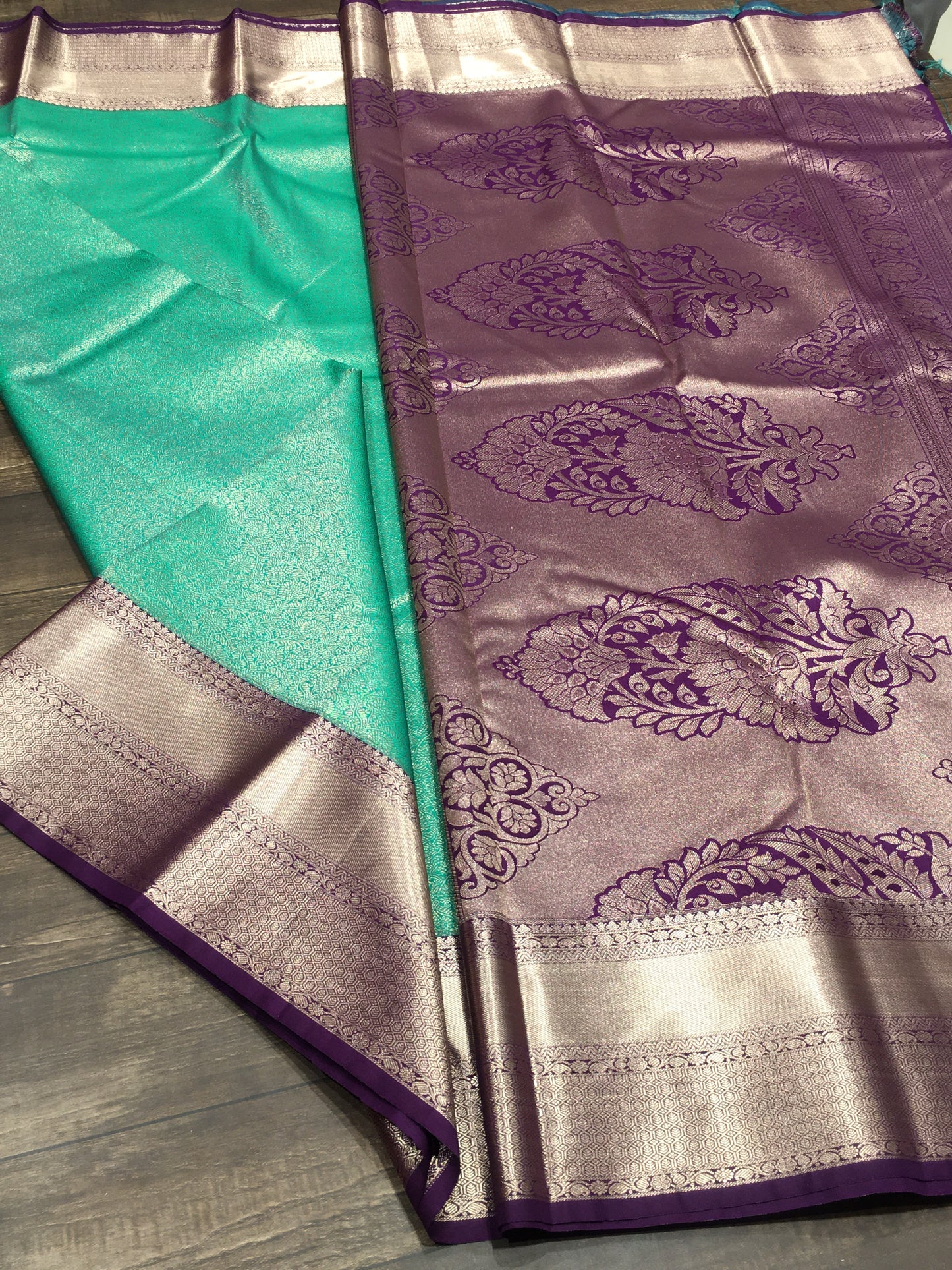 Semi Kanchipuram silk