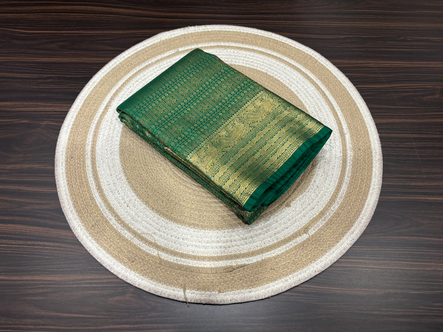 Semi Kanchipuram silk
