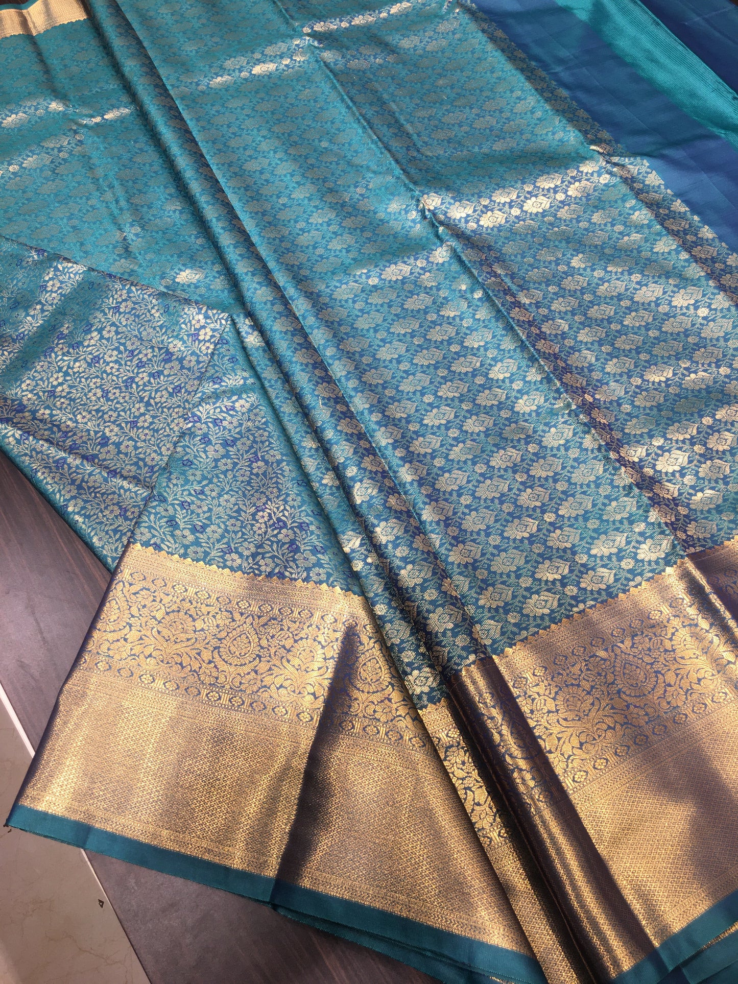 Semi Kanchipuram silk