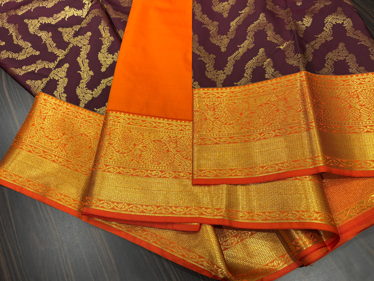 Semi Kanchipuram silk