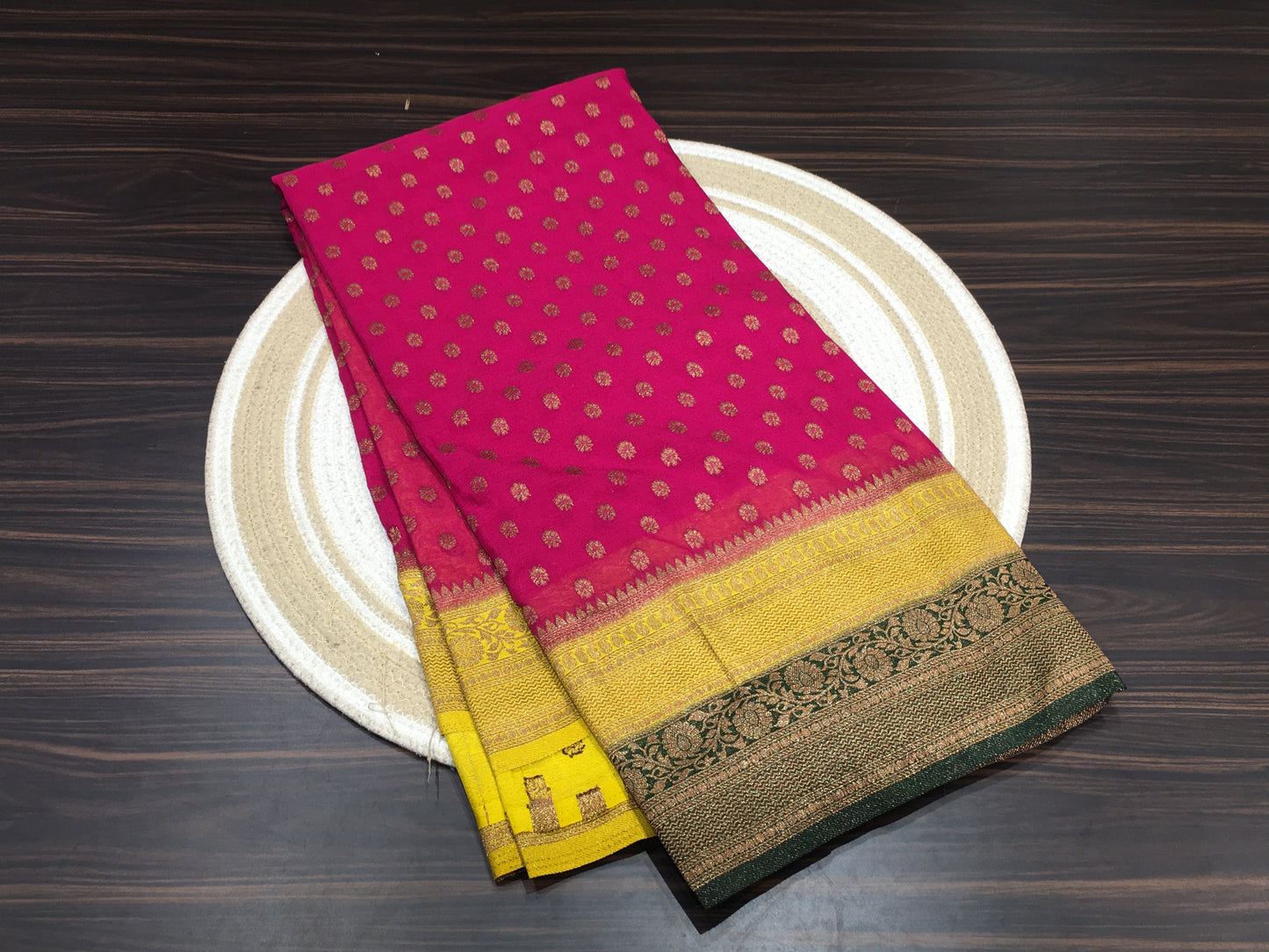 Semi kaddi georgette