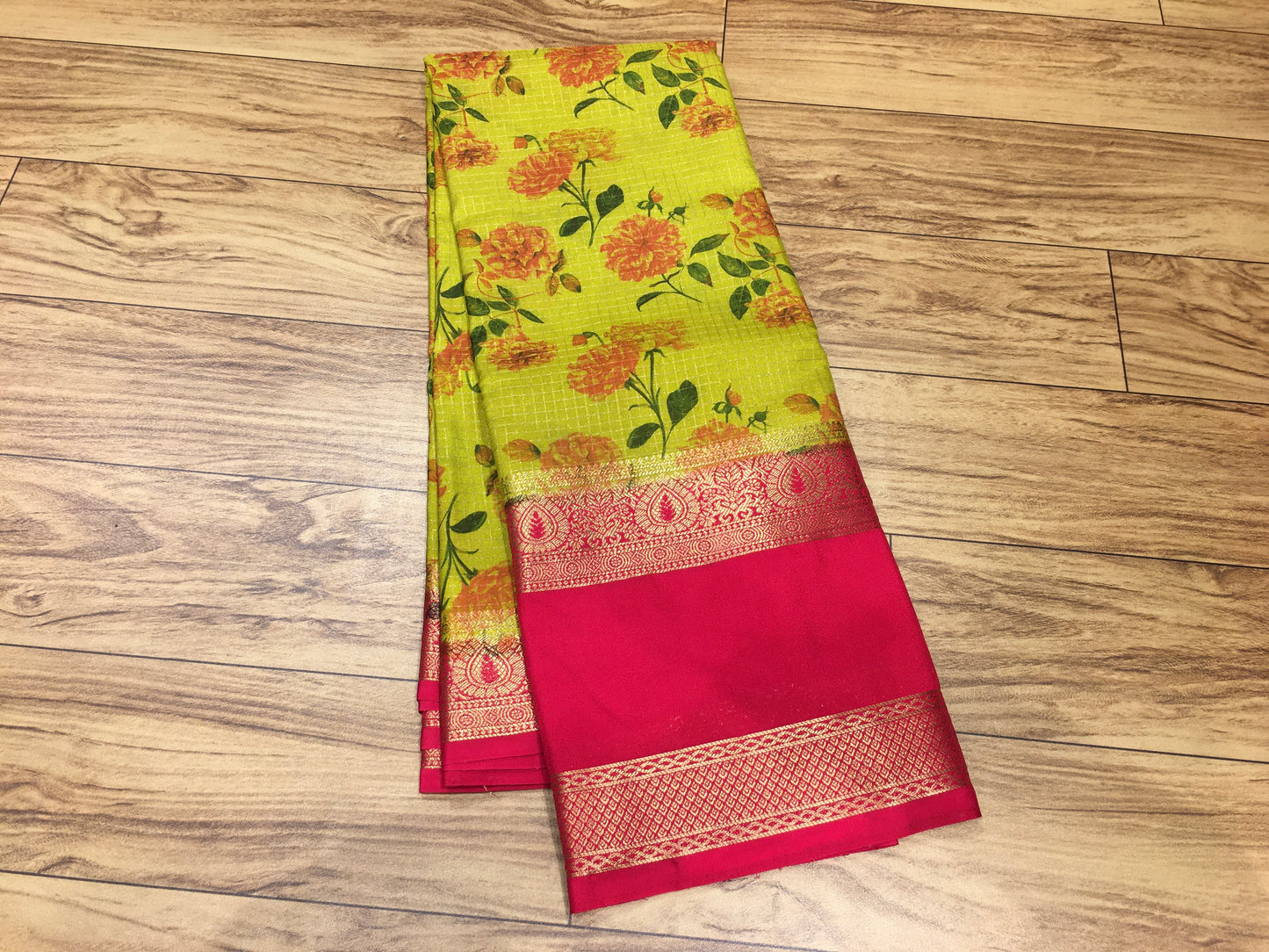 Semi Mysore Crape Silk