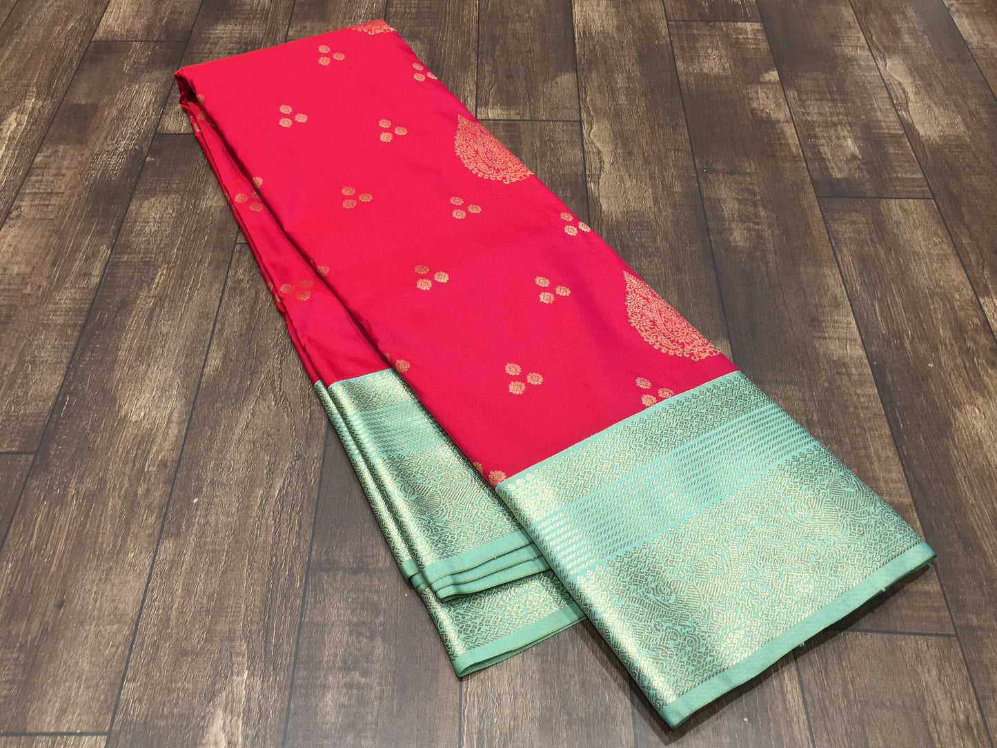 Semi Kanchipuram silk