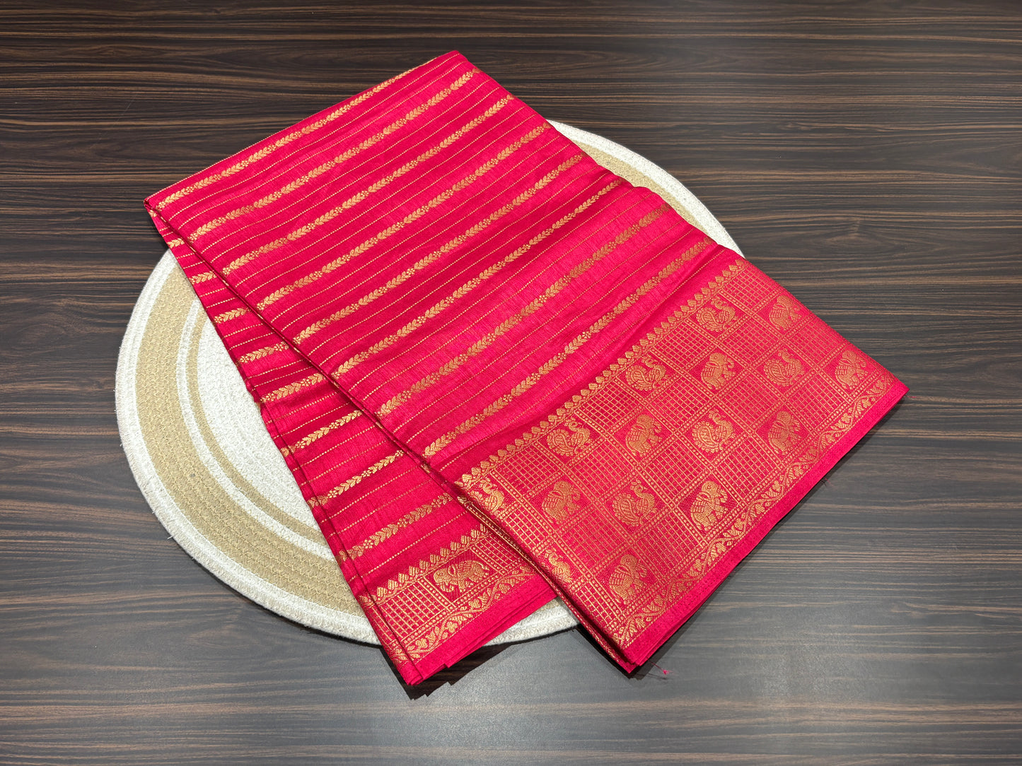 Mulberry silk saree