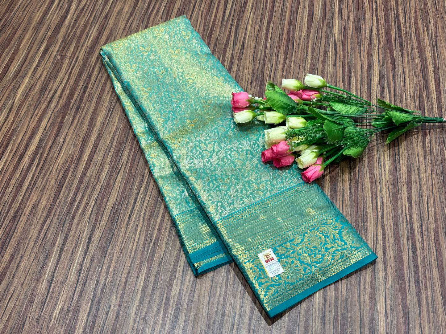 Pure Kanchipuram Broced Silk