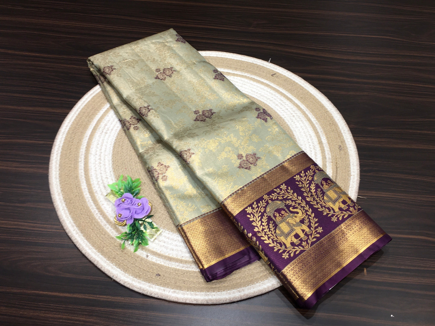 Semi Kanchipuram tissue