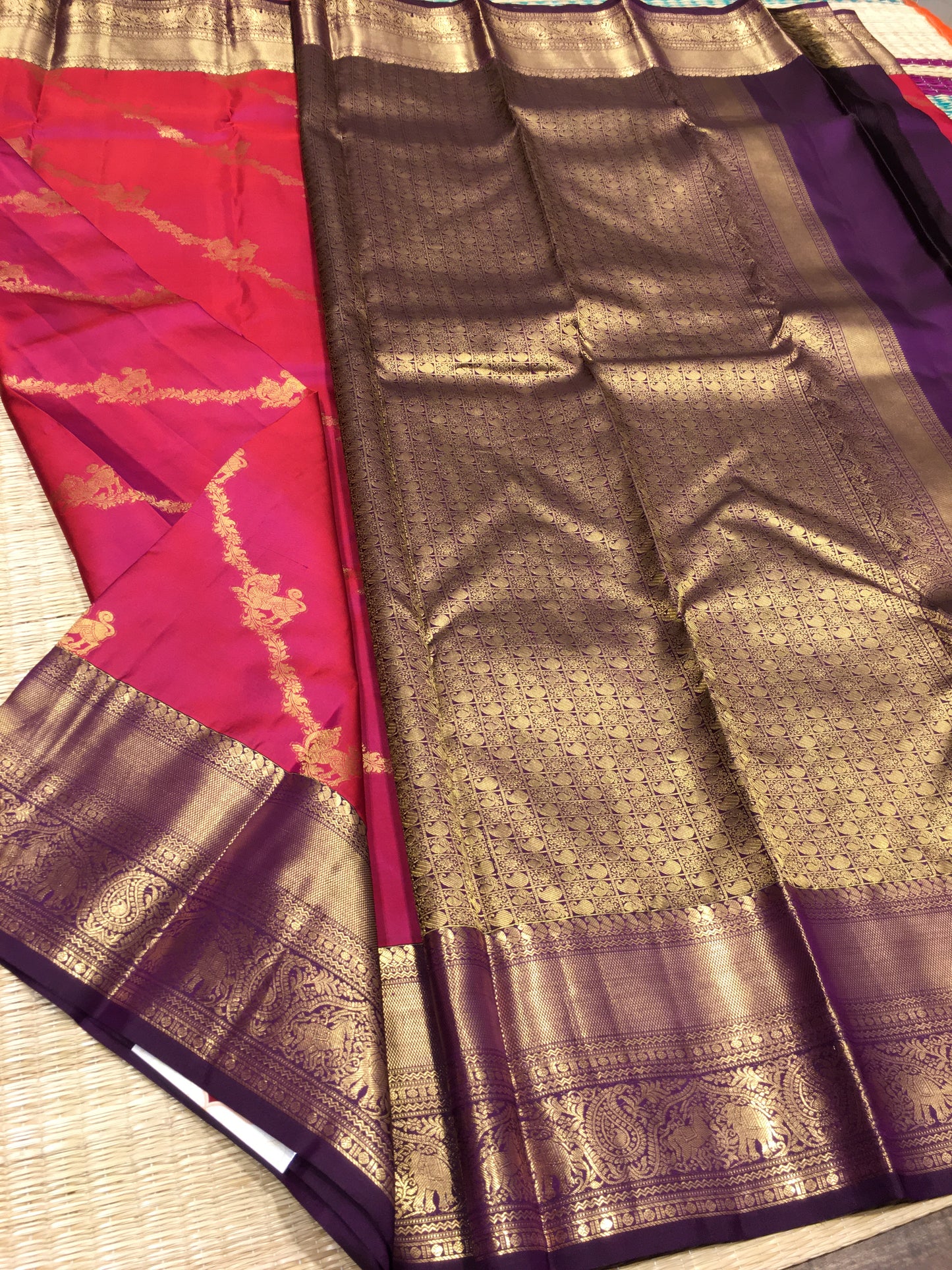 Pure Kanchipuram silk
