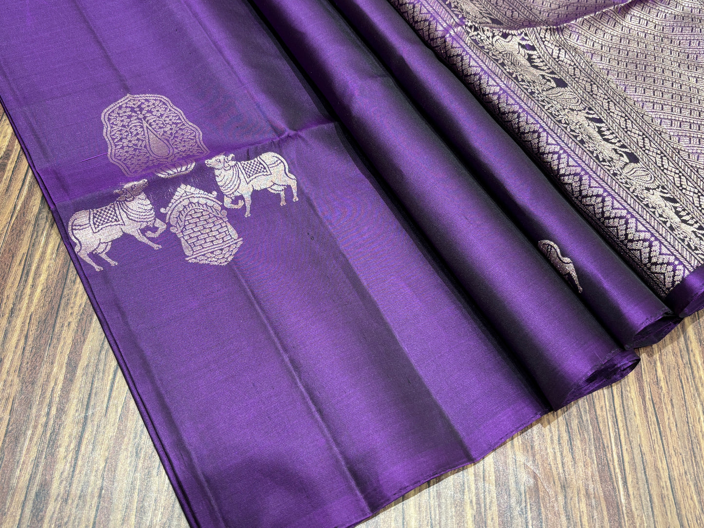 Pure Kanchipuram soft silk