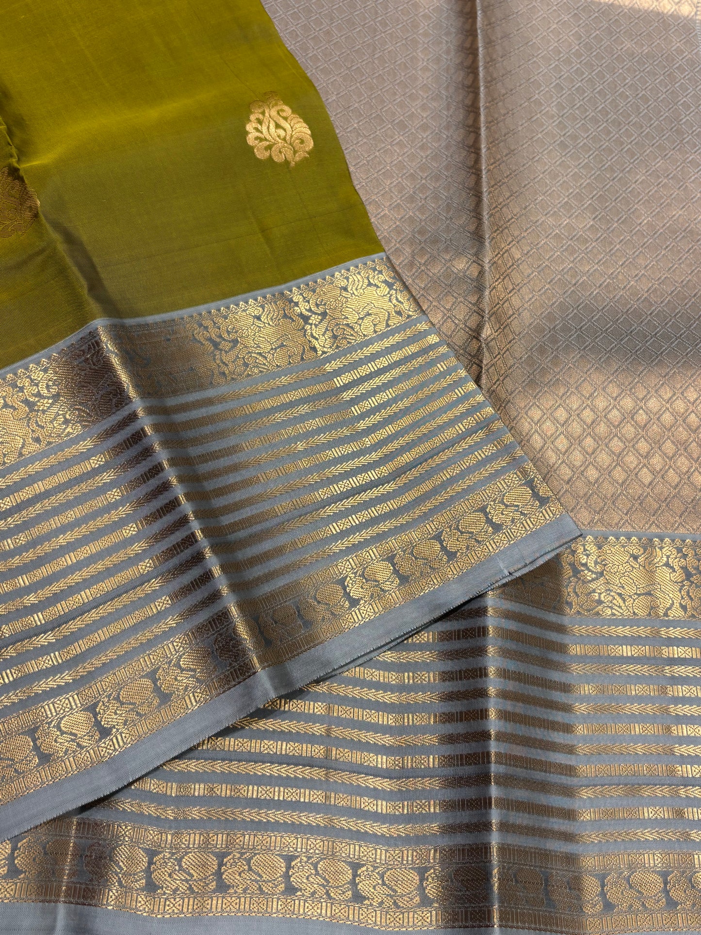 Pure Kanchipuram silk
