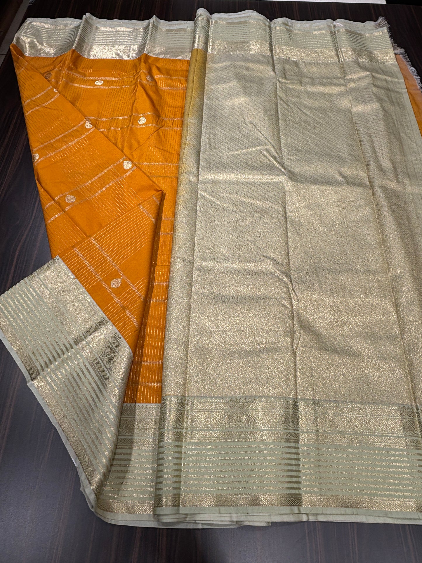 Semi Kanchipuram silk