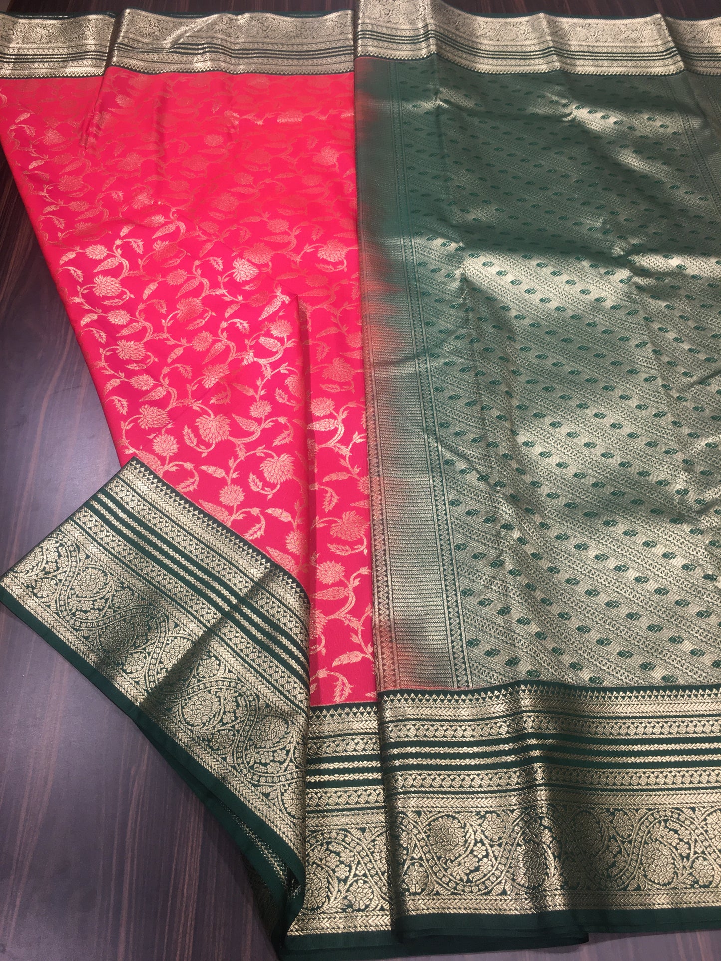 Semi Kanchipuram silk