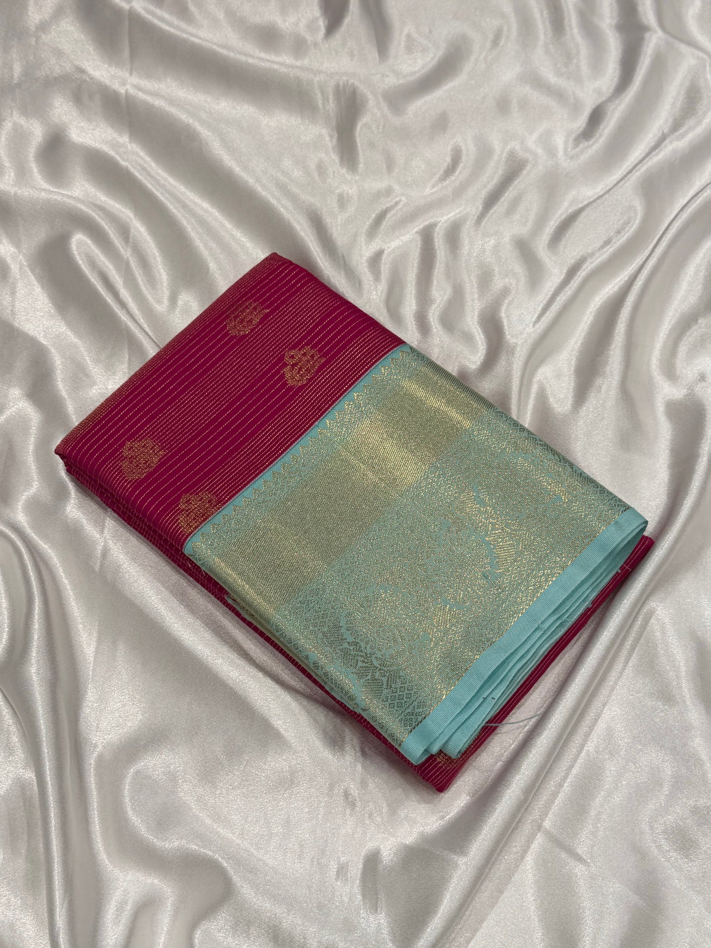 Semi Kanchipuram silk