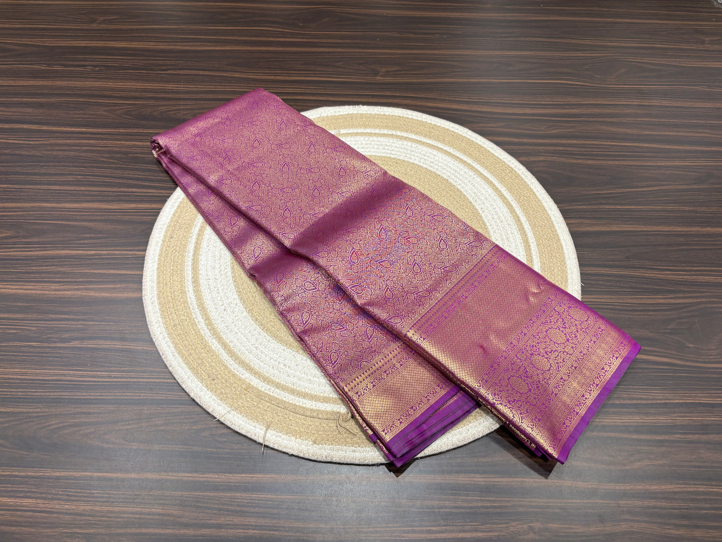 Semi Kanchipuram silk