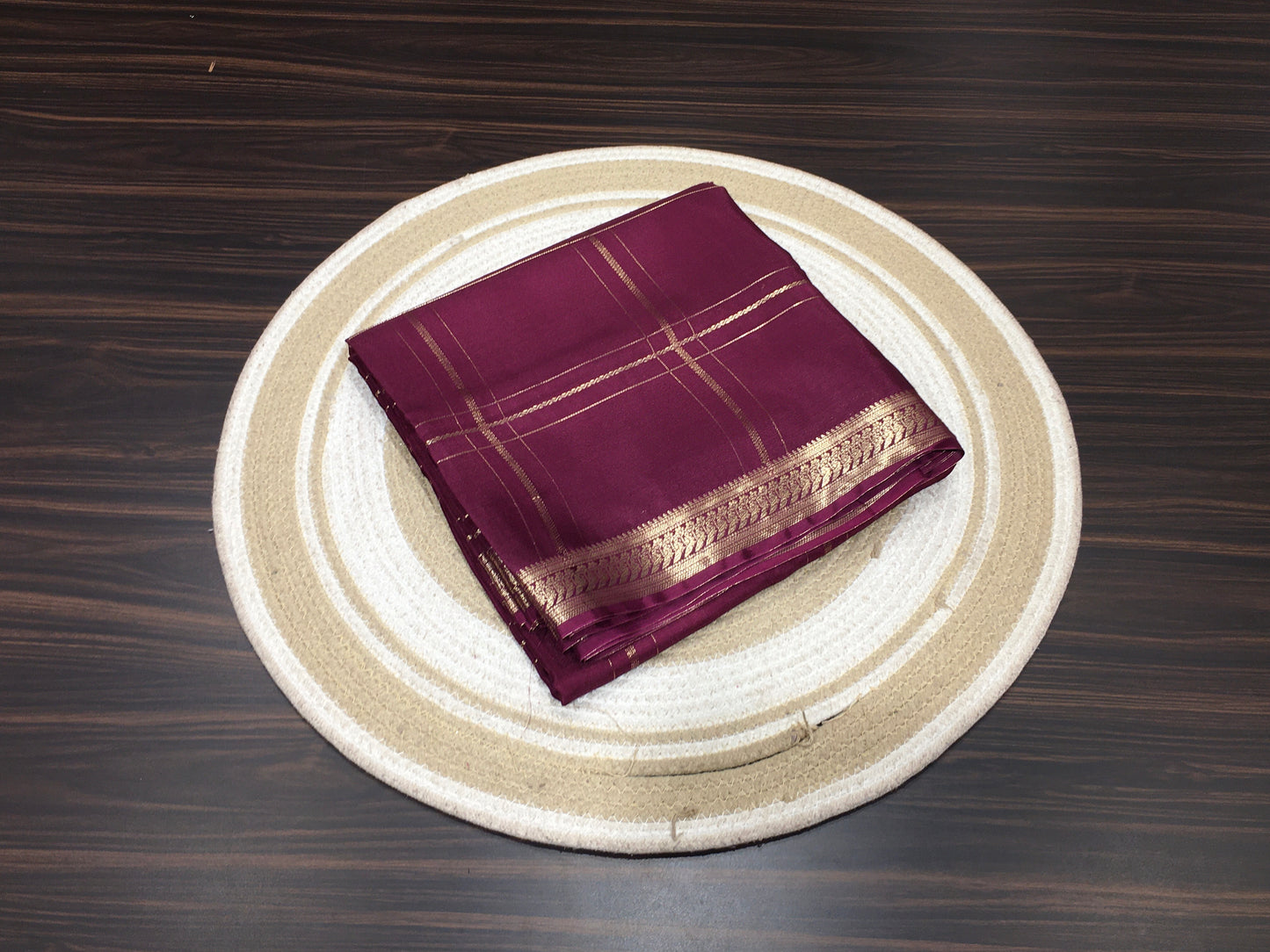 Semi Mysore Crape Silk