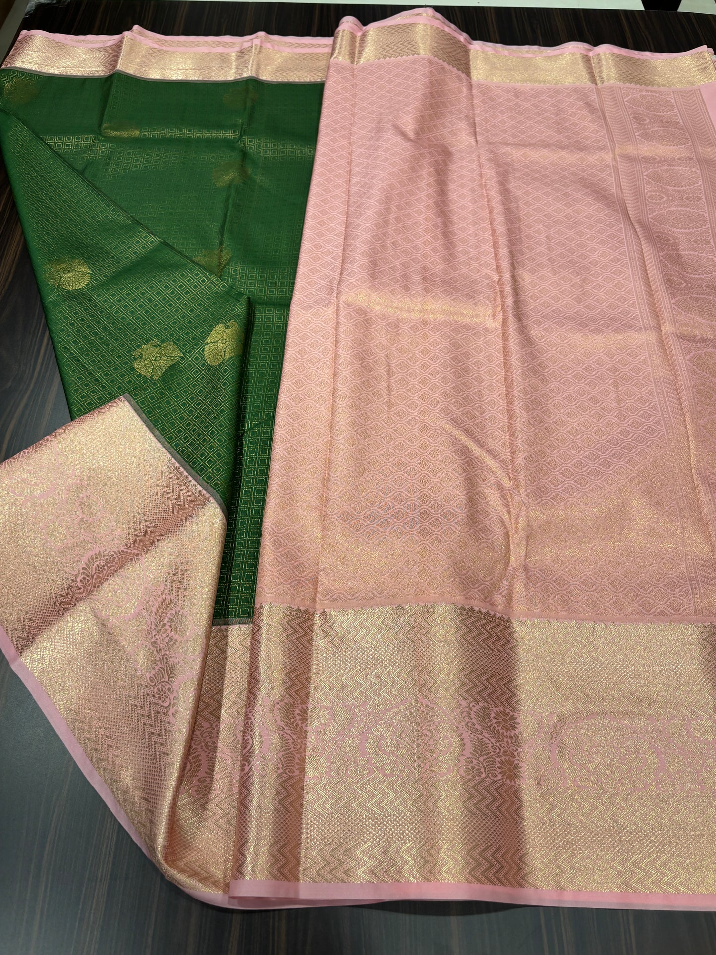 Semi Kanchipuram silk