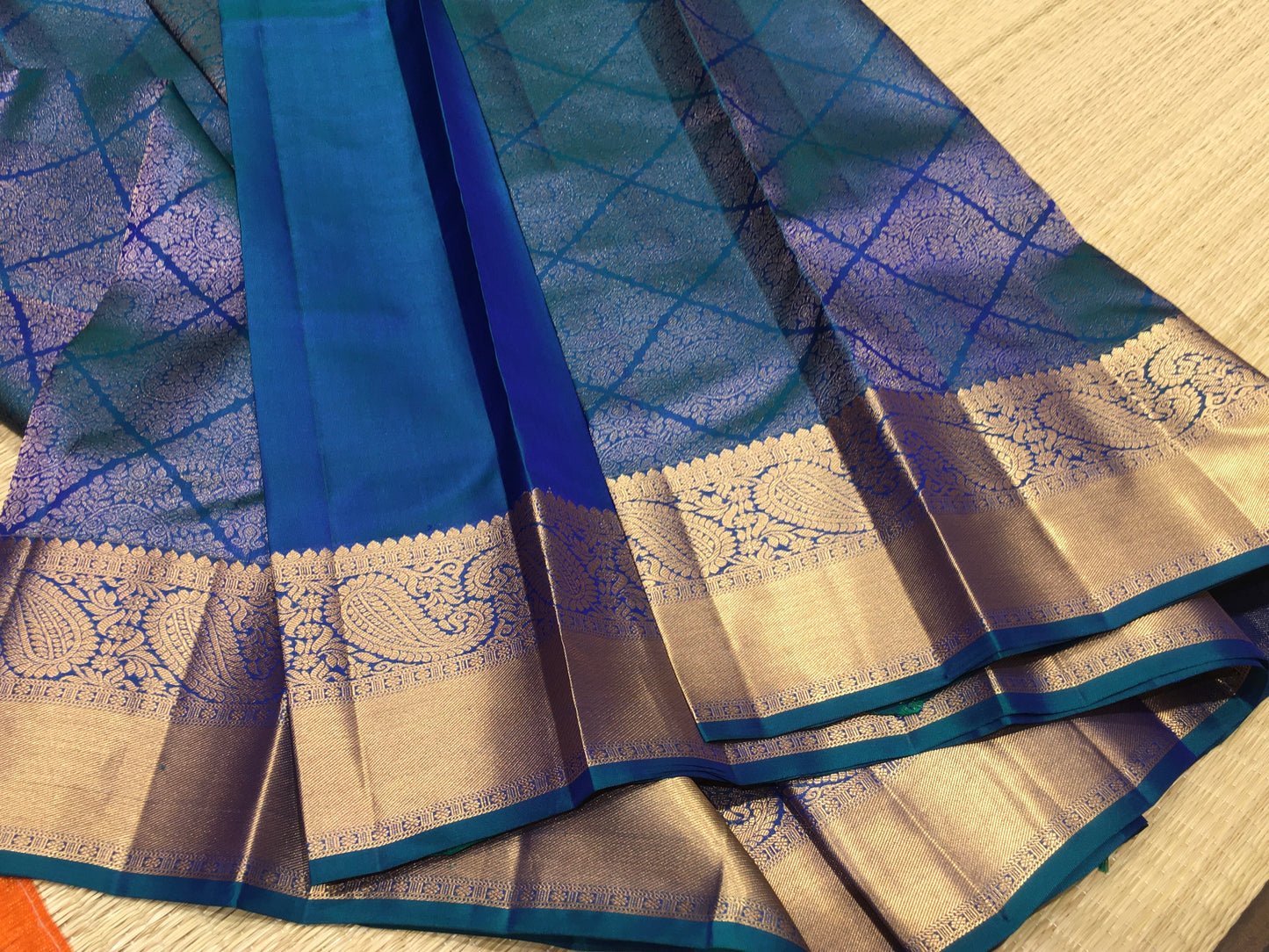 Pure Kanchipuram silk
