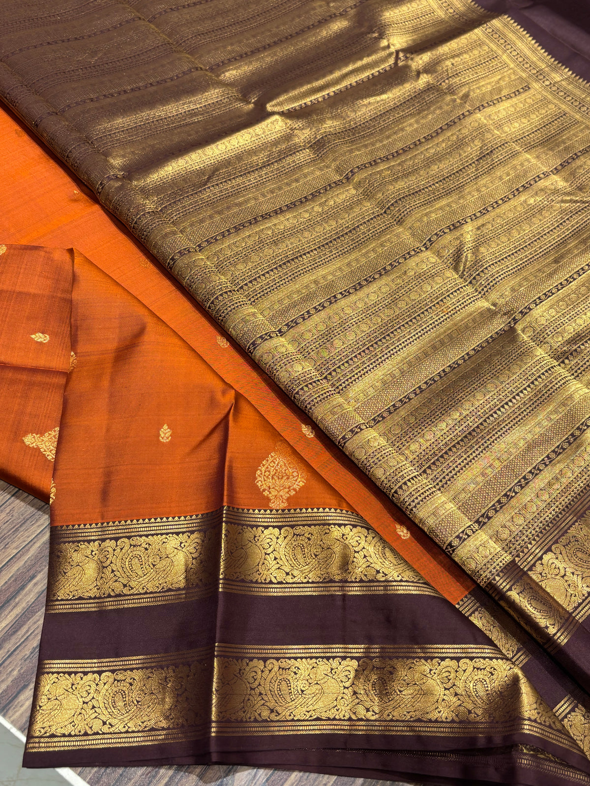 Pure Kanchipuram silk