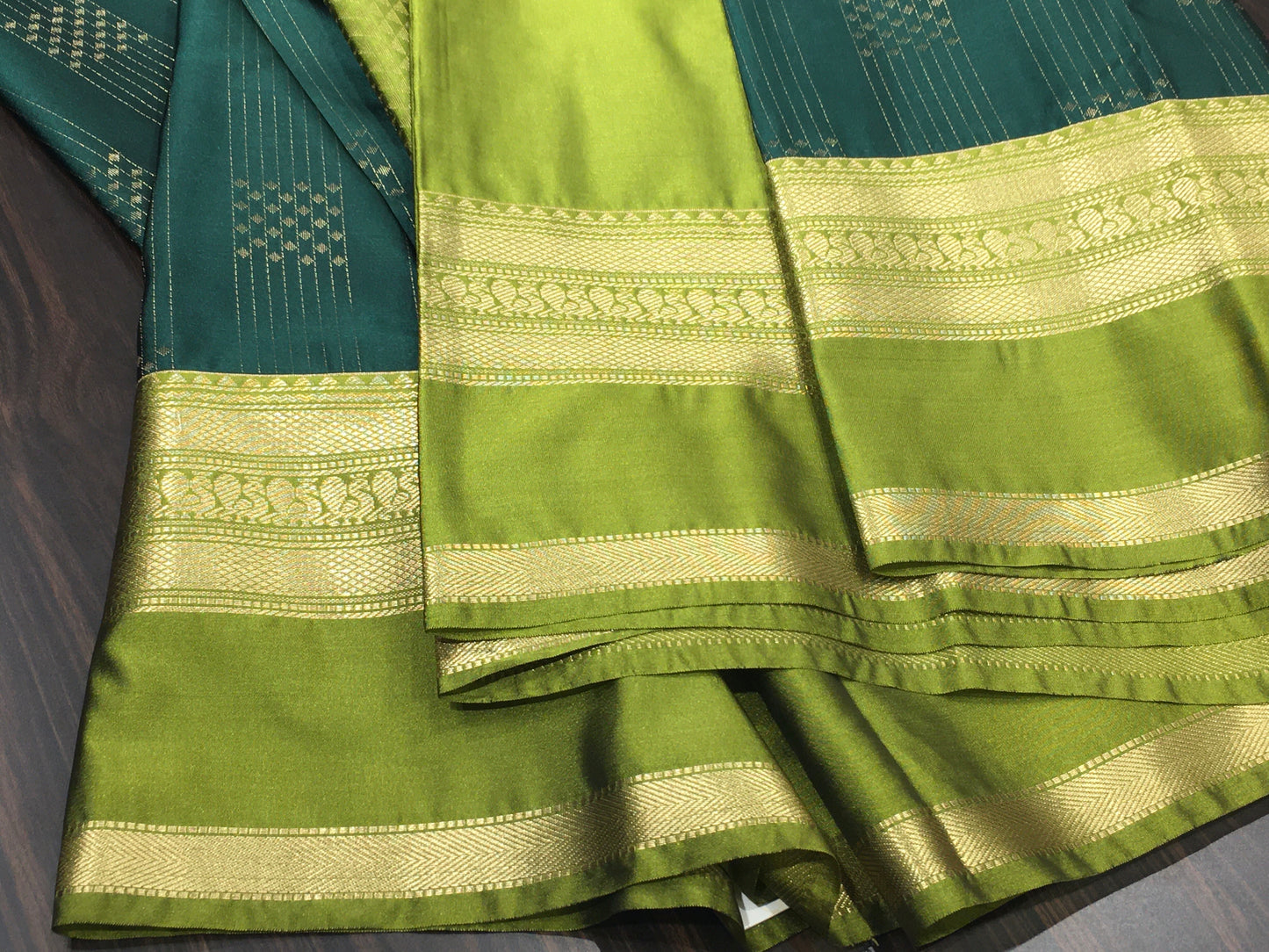 Semi Kanchipuram silk
