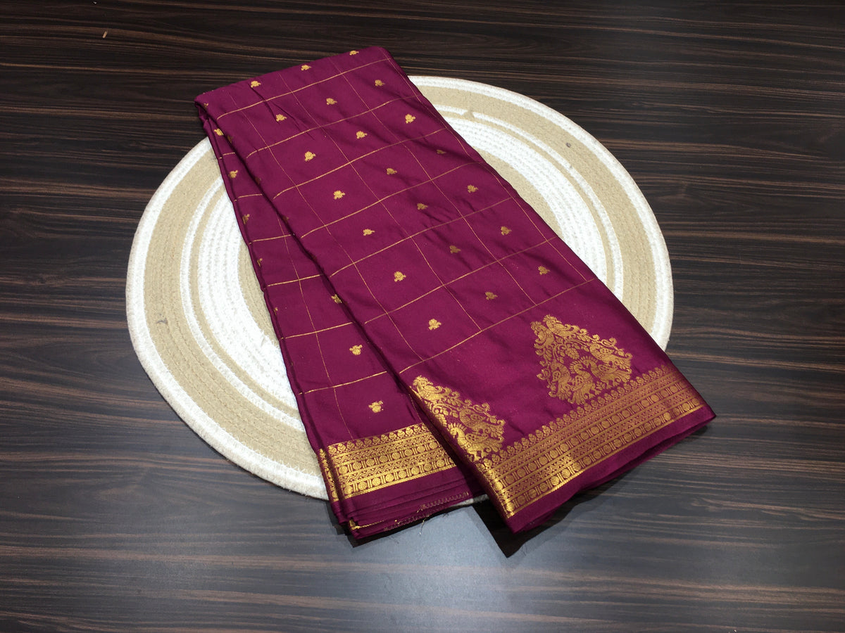 Semi Mysore Crape