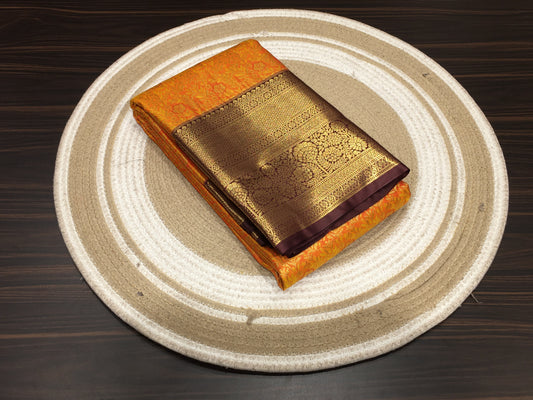 Semi Kanchipuram silk