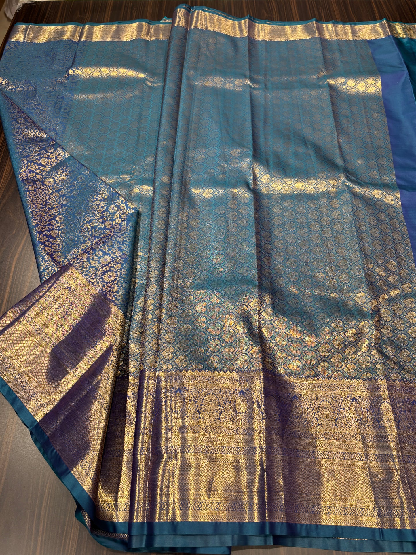 Semi Kanchipuram silk