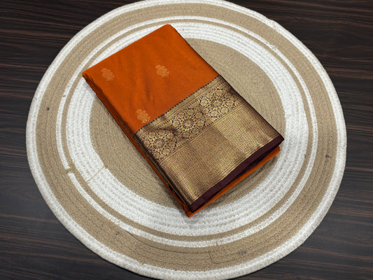 Semi Kanchipuram silk