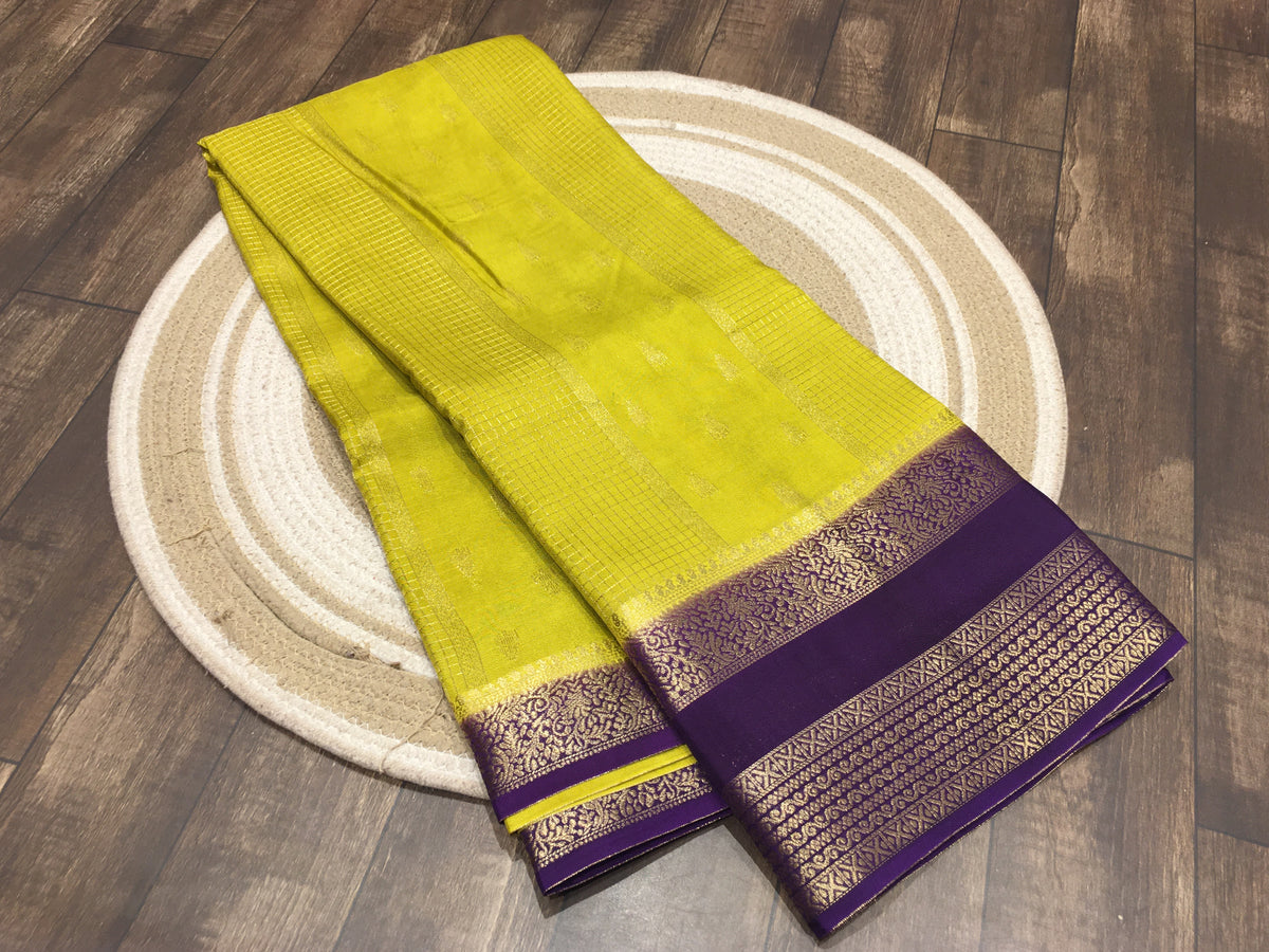 Semi Mysore Crape