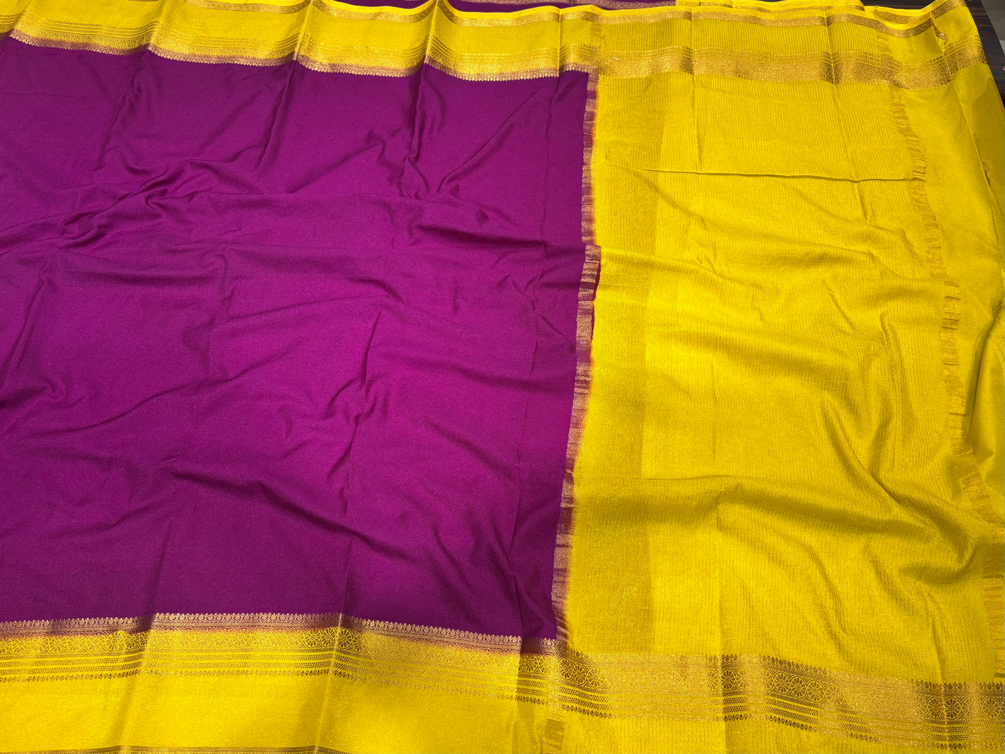 Semi Mysore crape