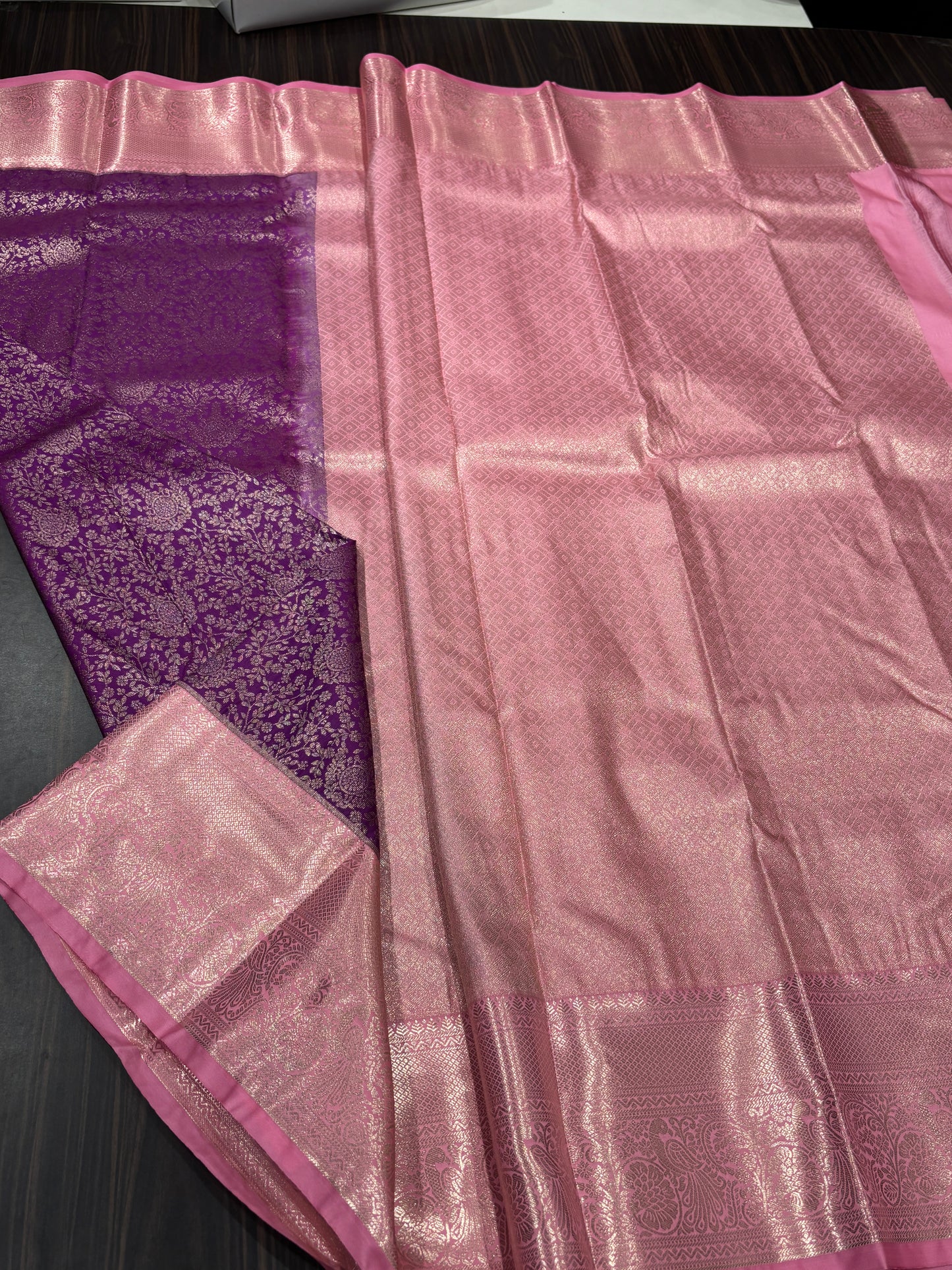Semi Kanchipuram silk