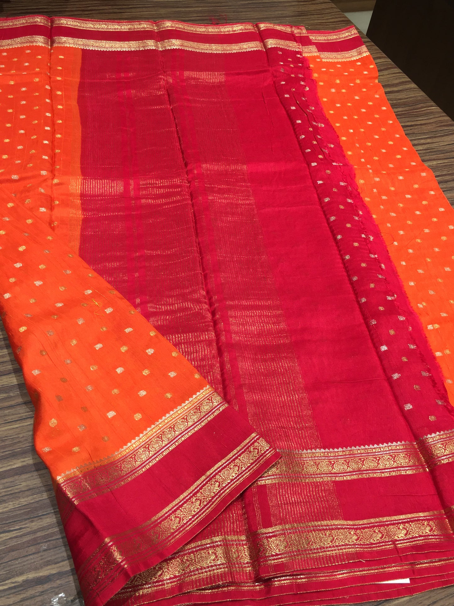Soft tussar saree