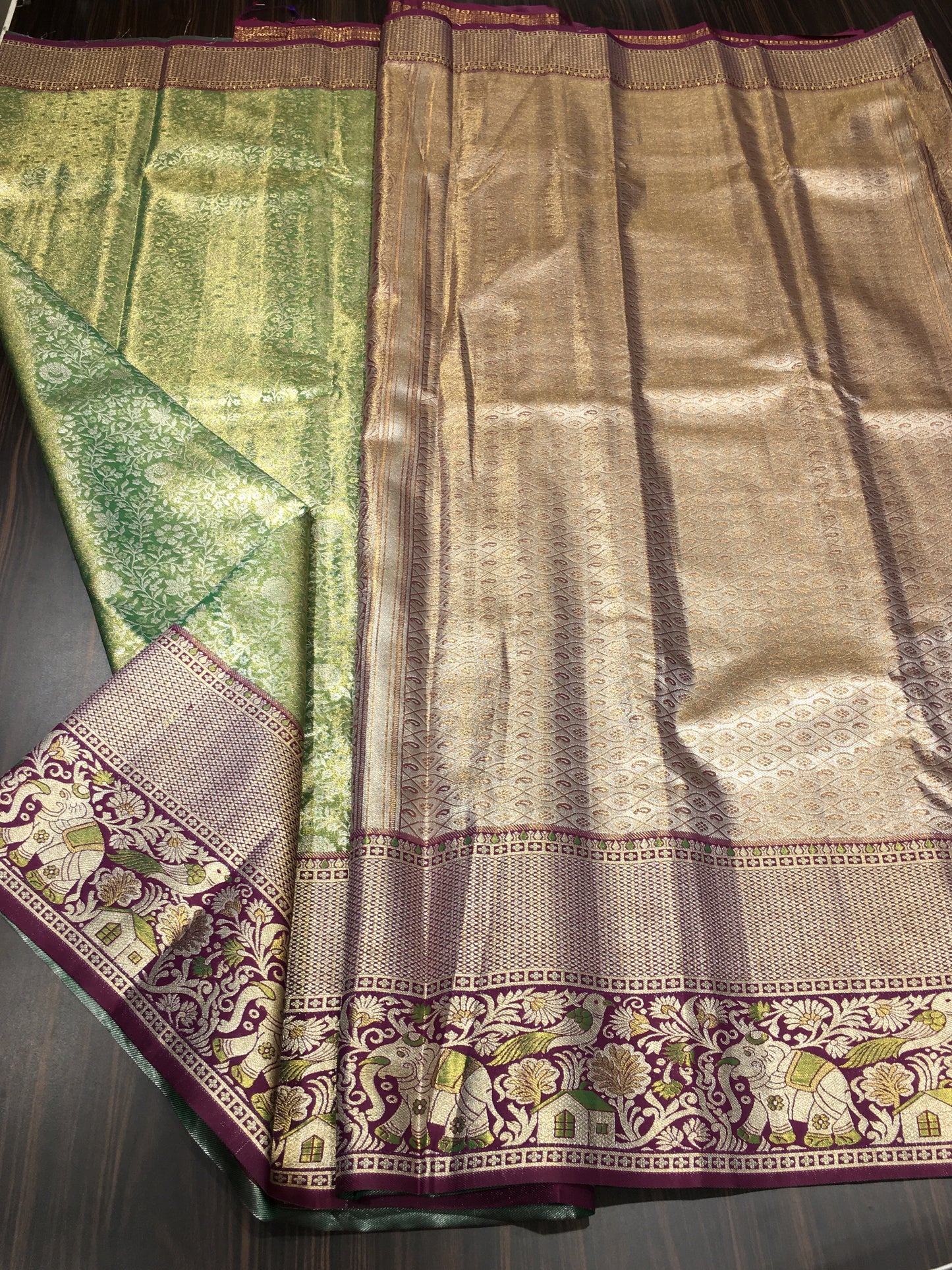 Semi Kanchipuram tissue