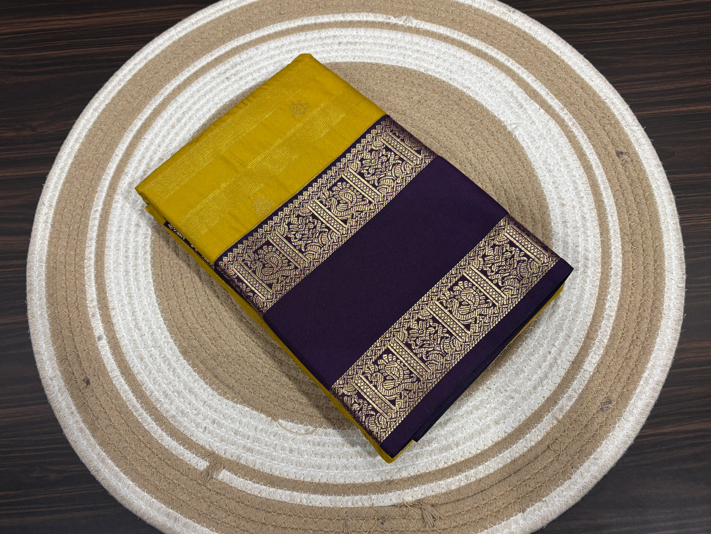 Semi Kanchipuram silk