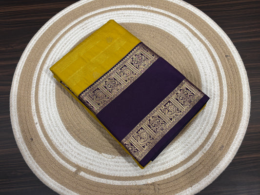 Semi Kanchipuram silk