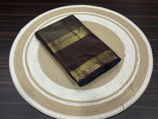 Semi Kanchipuram silk
