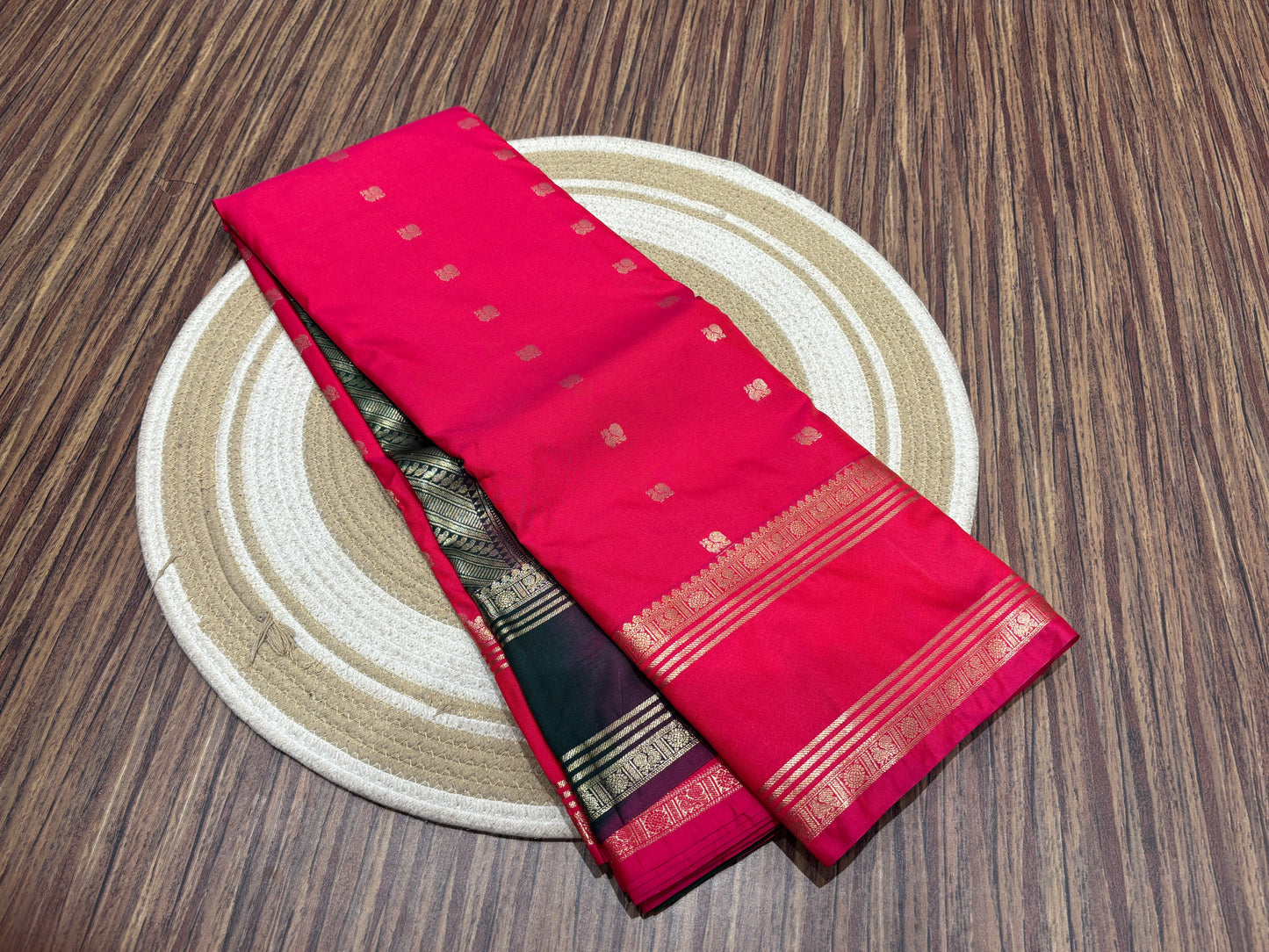 Semi Kanchipuram silk