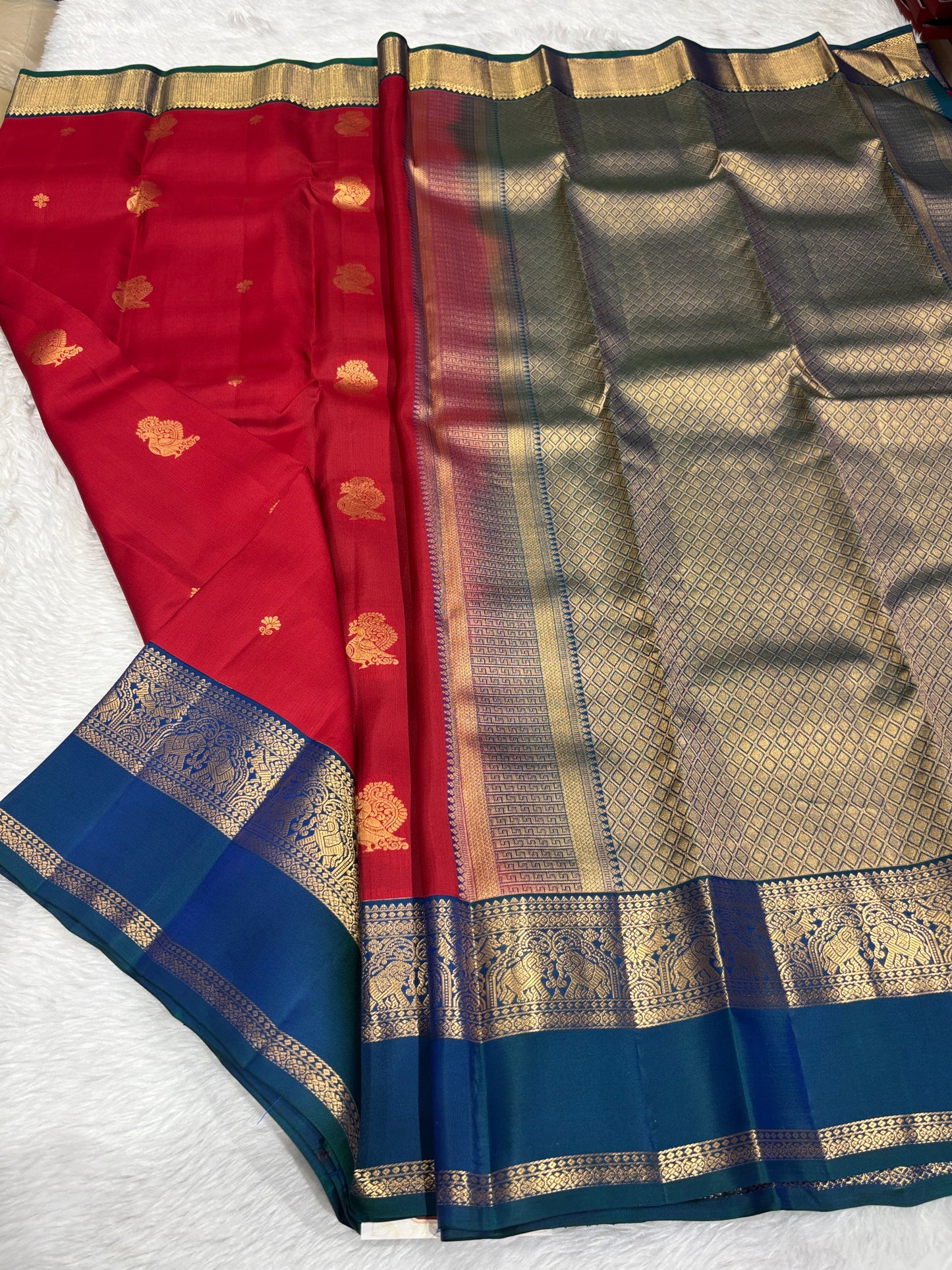 Pure Kanchipuram silk