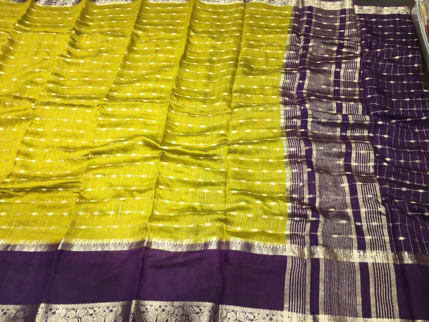 Semi Mysore crape