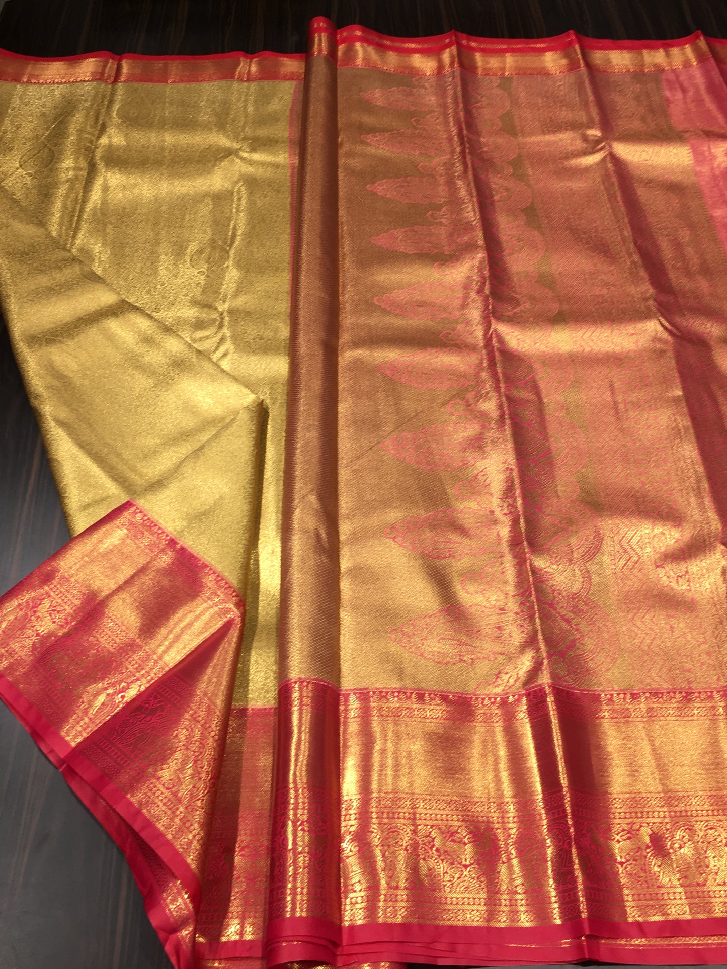 Semi Kanchipuram silk
