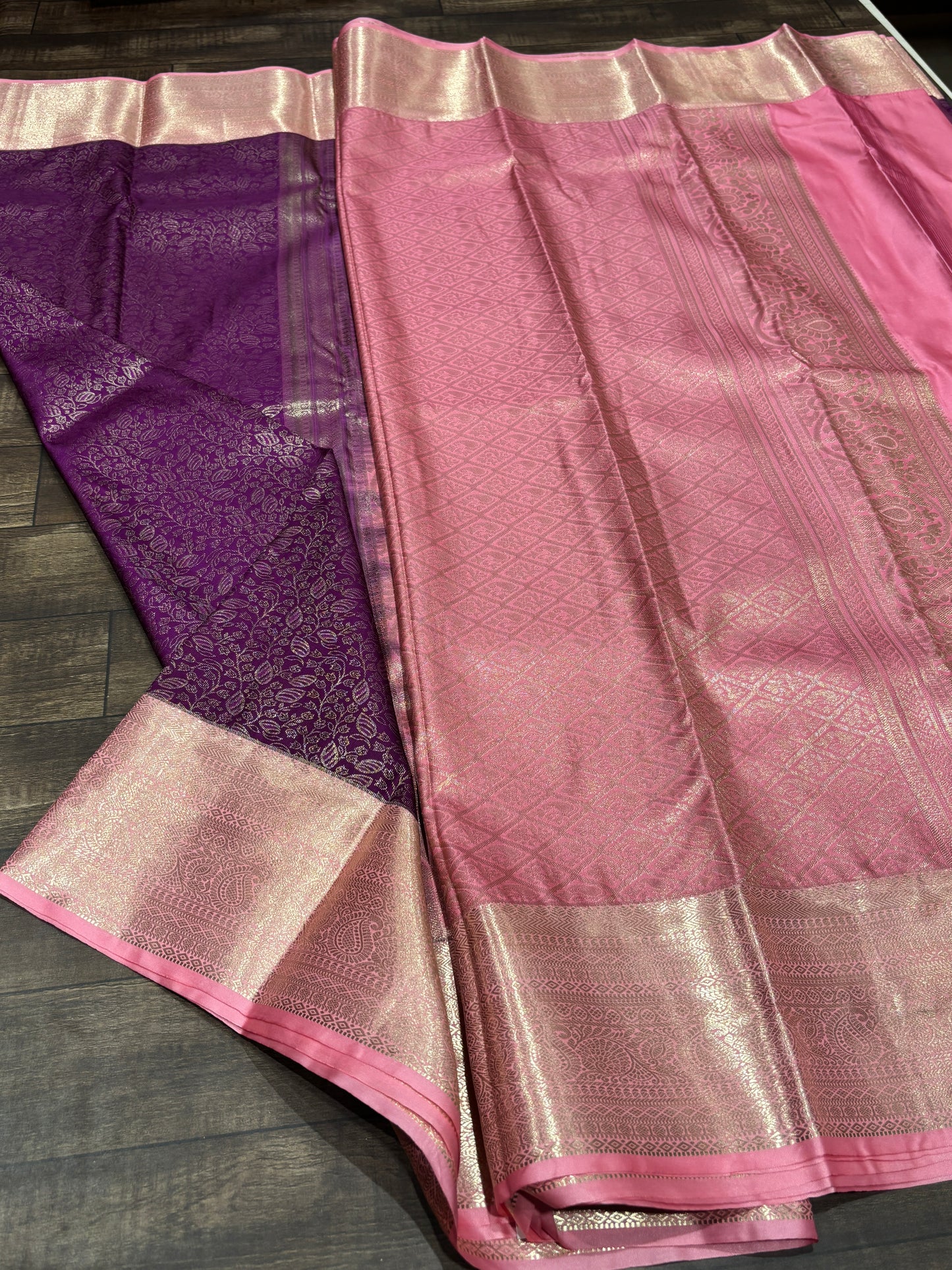 Semi Kanchipuram silk