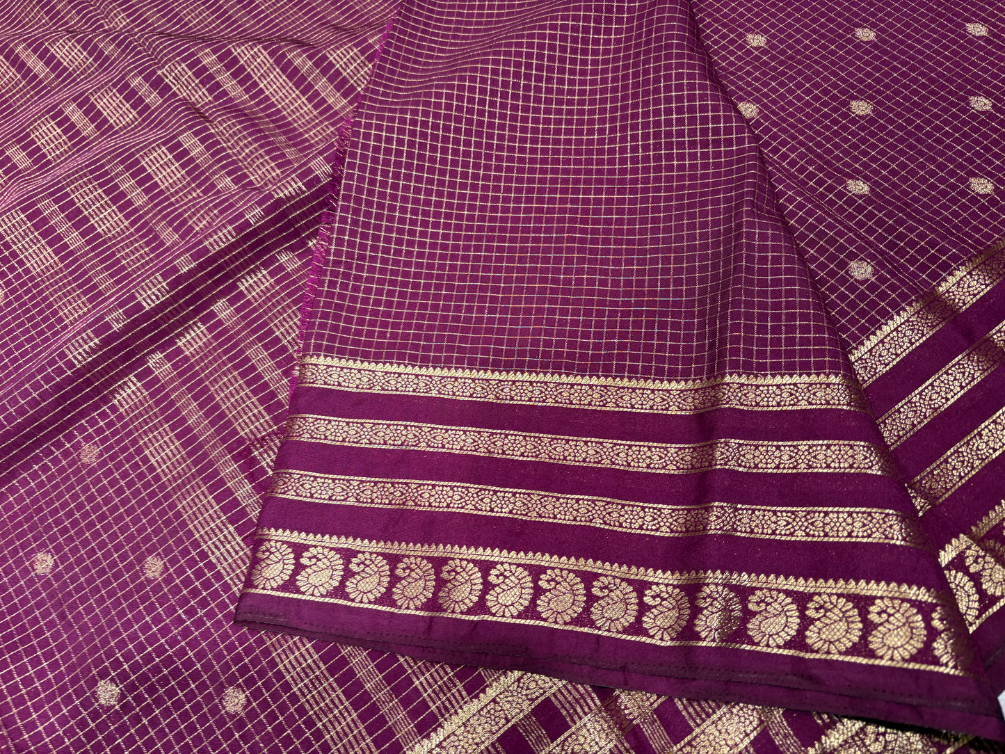 Semi Mysore crape