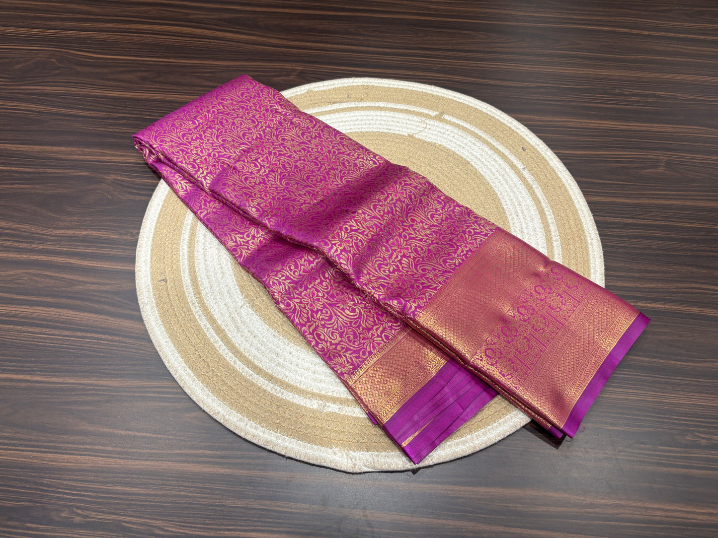 Semi Kanchipuram silk