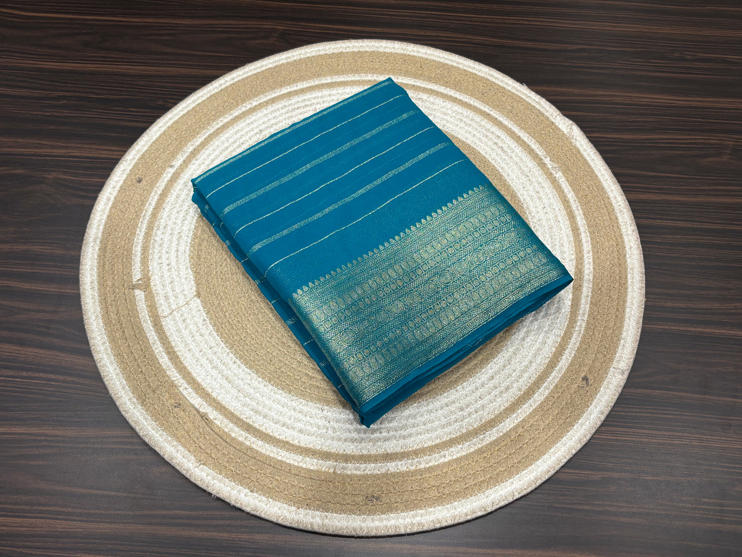 Mysore crape saree