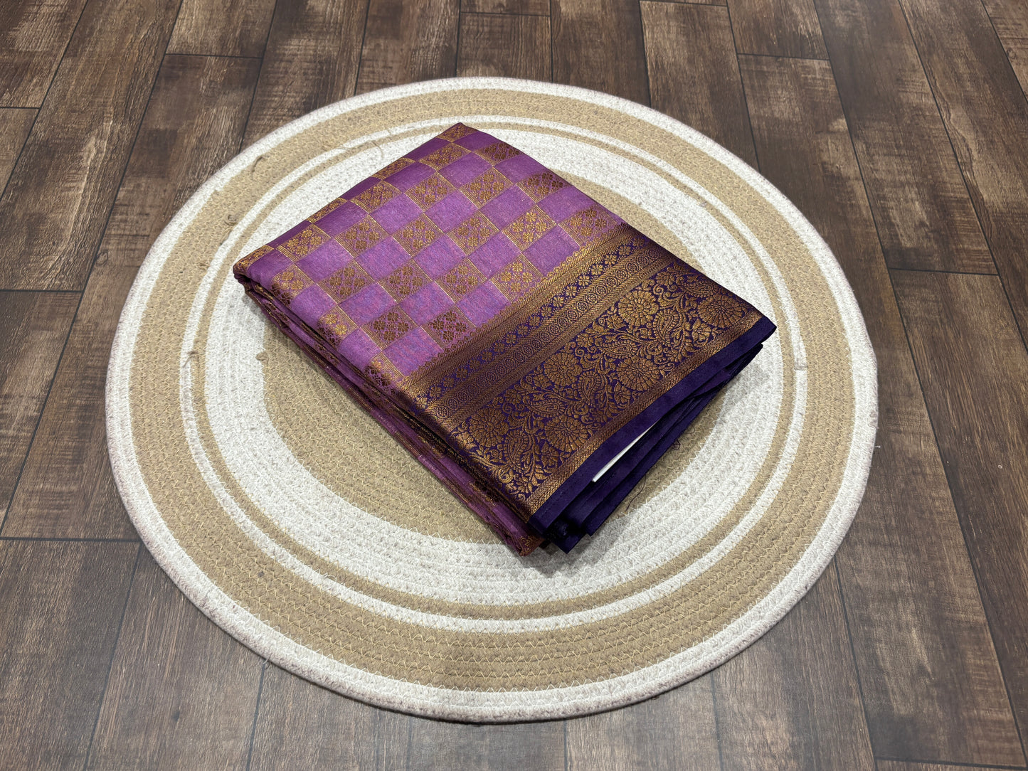 Raw silk saree